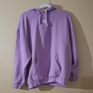 Adidas Lavender Crewneck Hoodie
